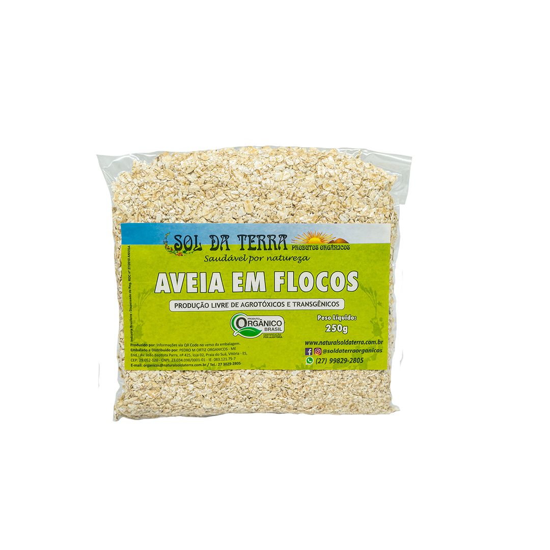 aveia em flocos