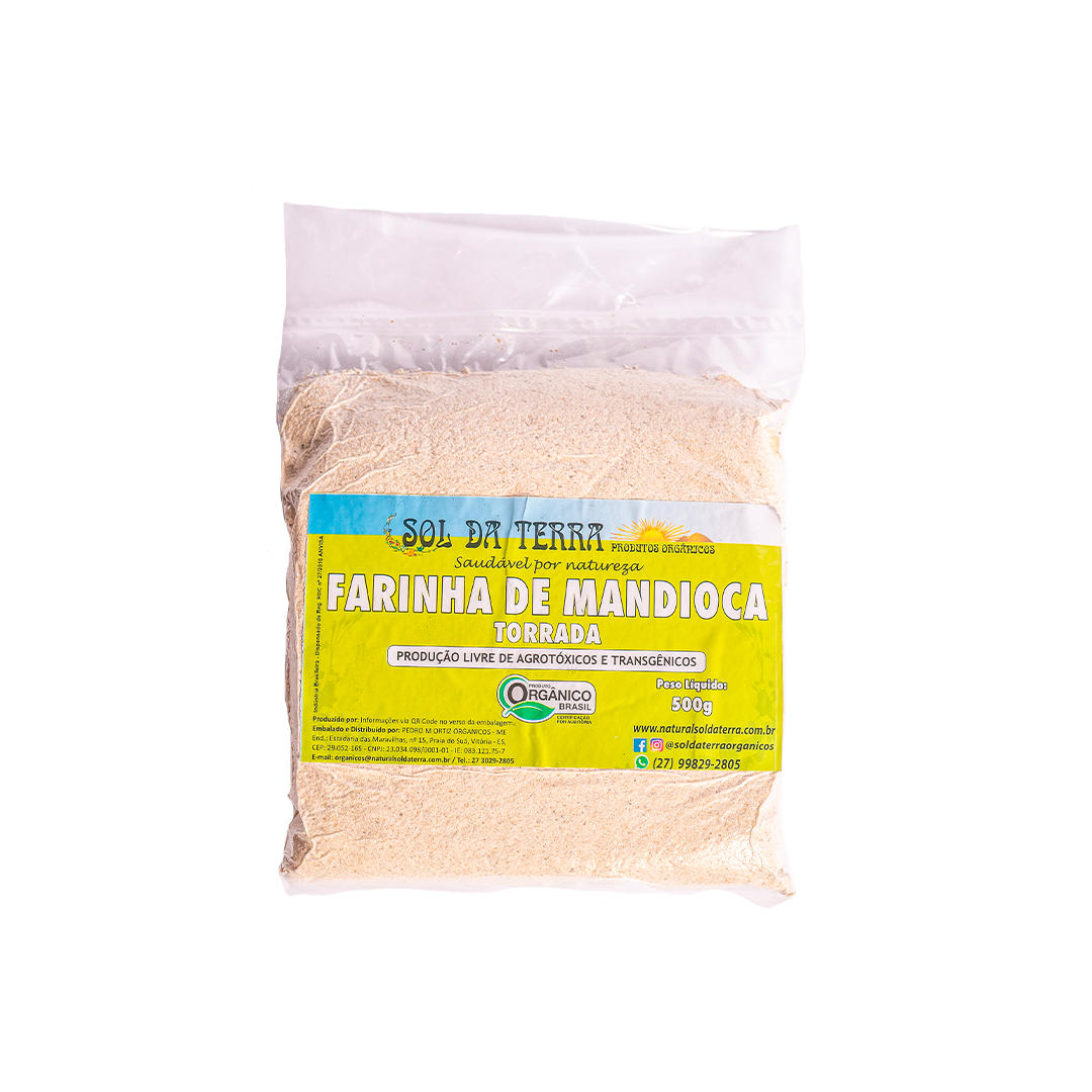 farinha de mandioca torrada
